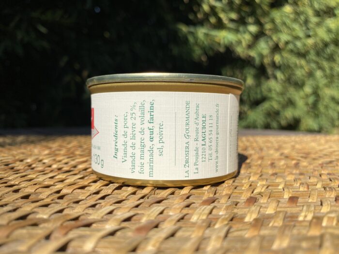Terrine de lièvre 130g – Image 2