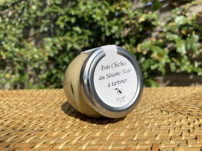 Pois chiches au sésame noir - tartinable apéritif – Image 3