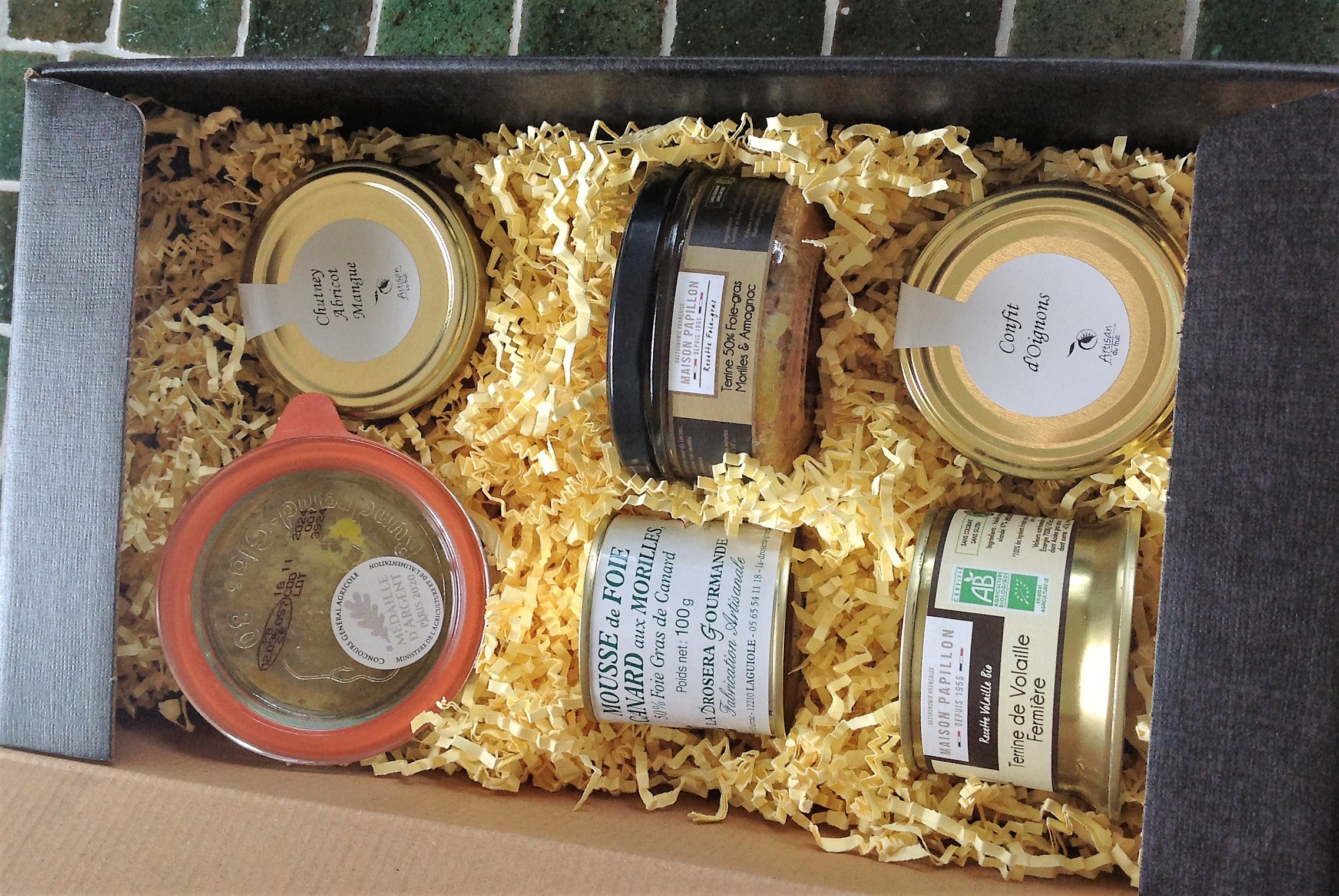 Coffret gourmand produits d'aveyron, vente en ligne - Salaisons Linard