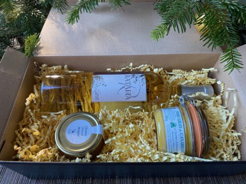 Coffret de Noël, produits Aveyronnais