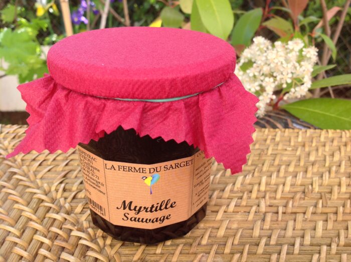 Confiture myrtille sauvage