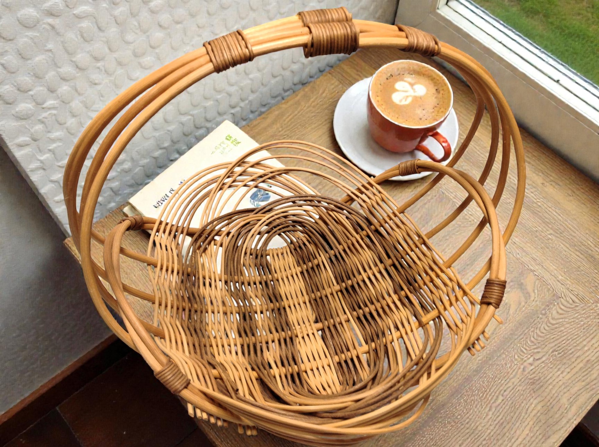 Panier zarzo rotin 32cm – Image 2