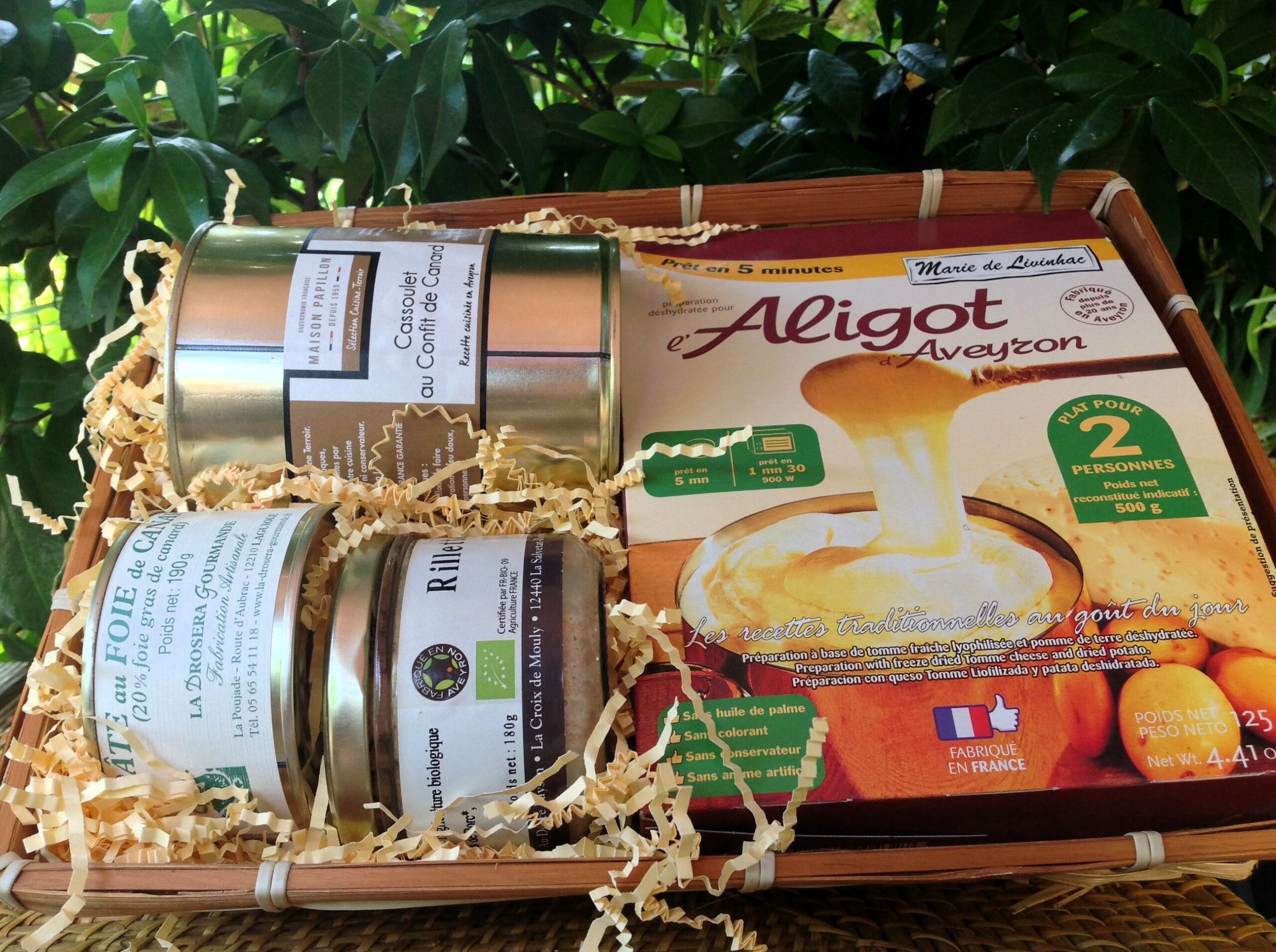Panier cadeau plaisir d'Aveyron - Produits du terroir