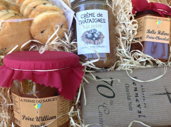 Panier "harmonies sucrées" poire & chocolat – Image 2