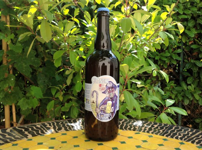Bière artisanale BIO BLANCHE "Bulle de Blé" 75cl