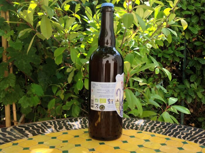 Bière artisanale BIO BLANCHE "Bulle de Blé" 75cl – Image 2