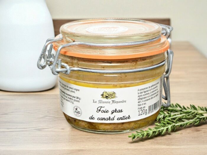 Foie gras de canard entier 120g