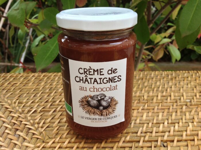 Crème de châtaignes au chocolat BIO