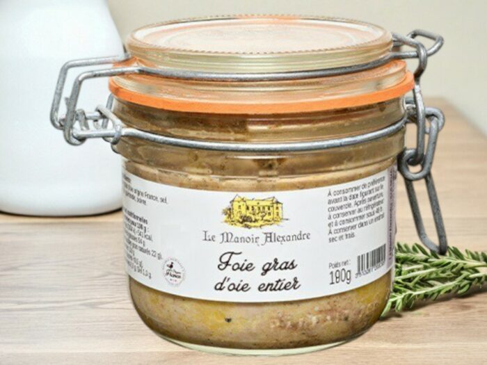 Foie gras d'oie entier 180g