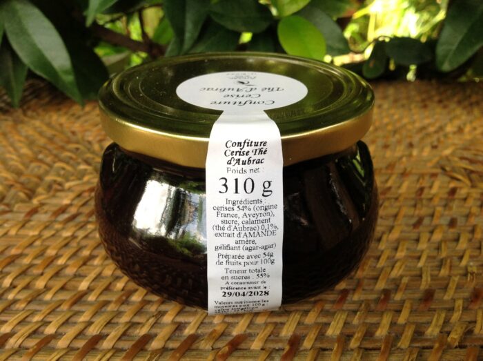 Confiture cerise thé d’Aubrac – Image 2