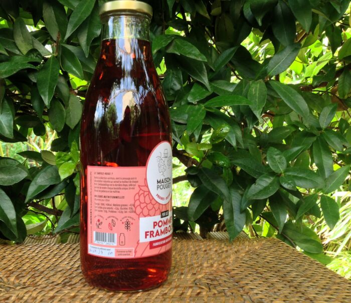 Pur jus artisanal de pomme framboise – Image 2