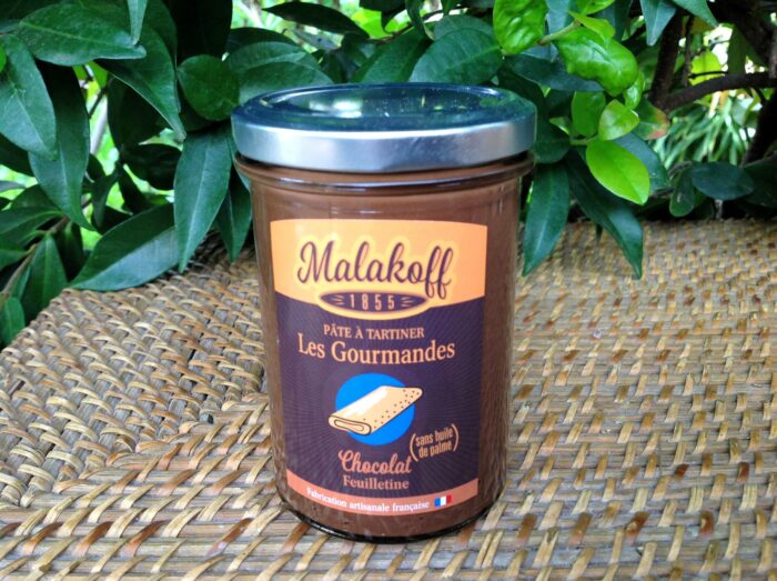 Pâte à tartiner chocolat feuilletine
