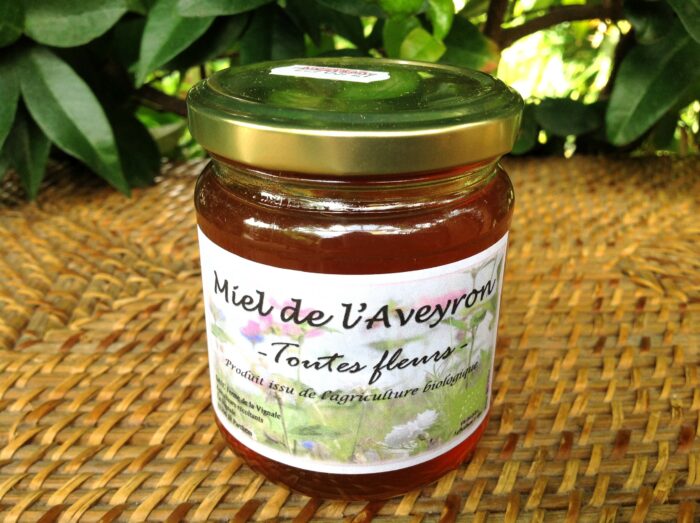 Miel de l'Aveyron BIO "toutes fleurs"